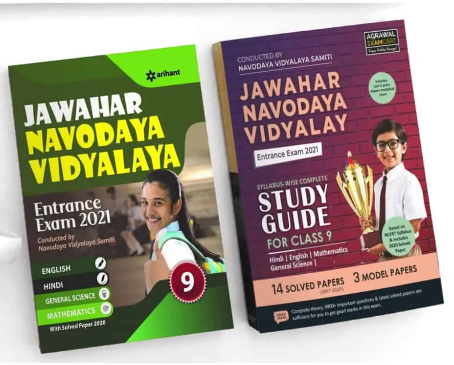 JNVST Class 9 Books PDF