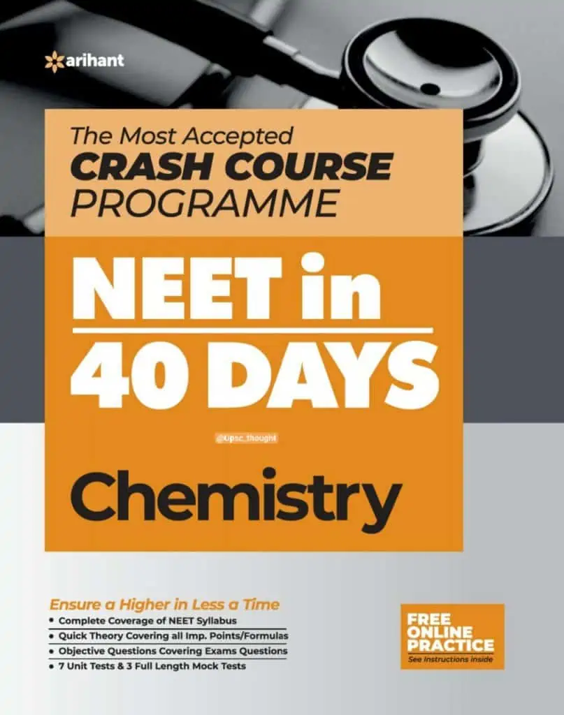 Arihant NEET in 40 Days Chemistry PDF