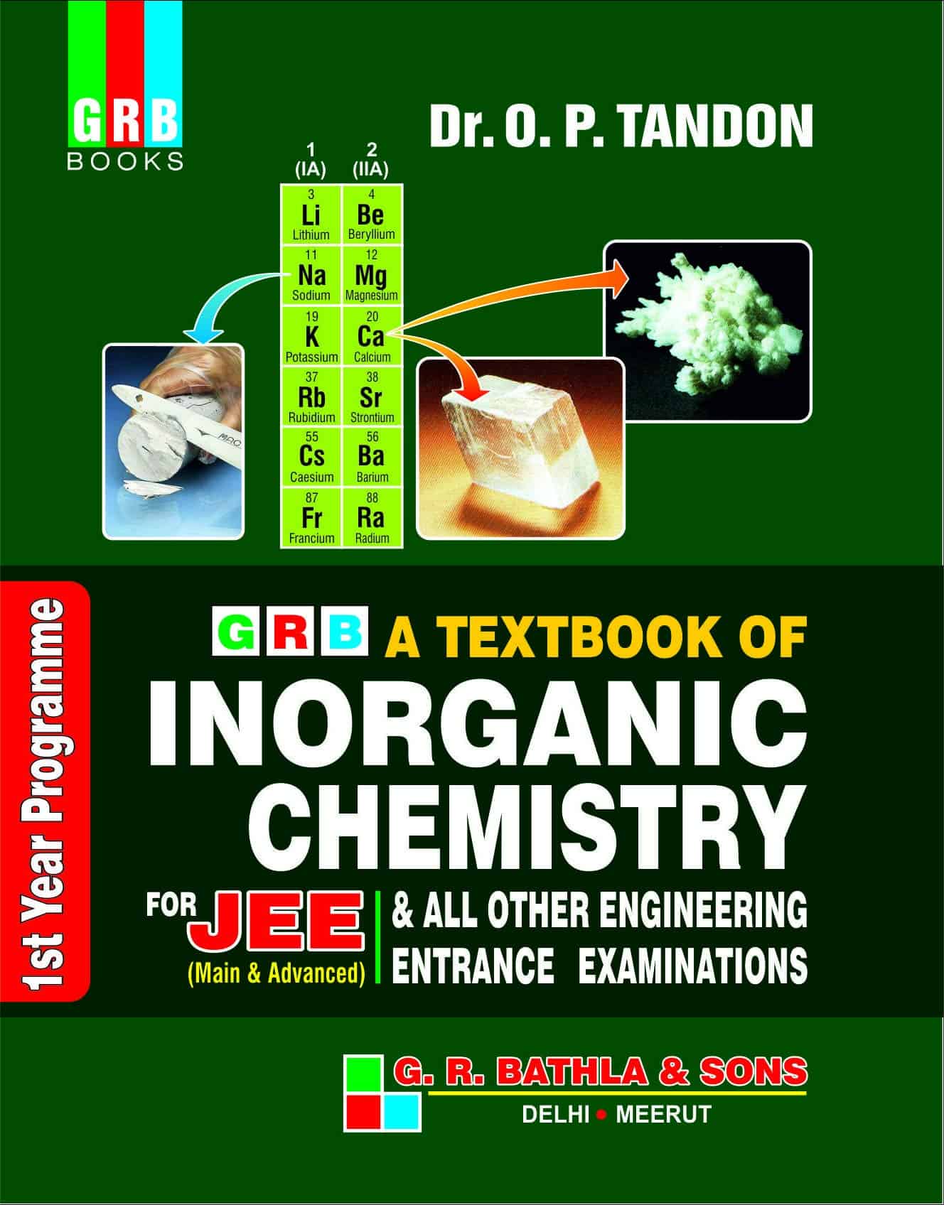 [Complete PDF] Inorganic Chemistry By OP Tandon For JEE & NEET