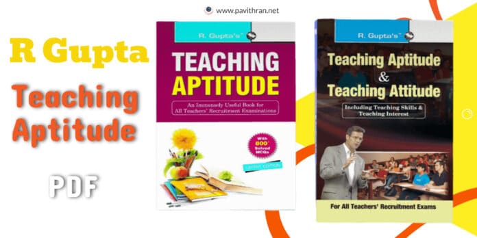 teaching and research aptitude book pdf