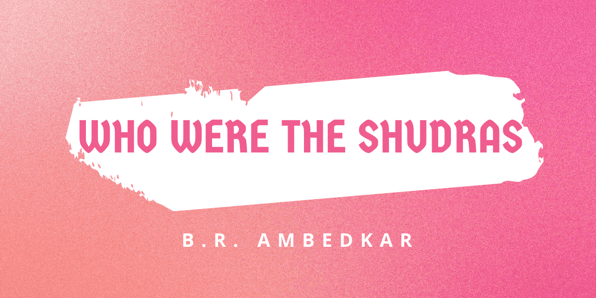 who are shudras by ambedkar pdf