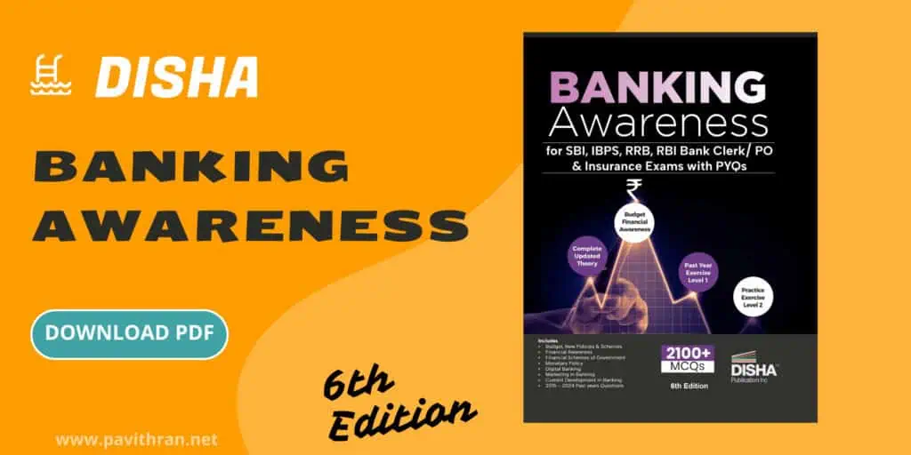 Disha Banking Awareness PDF [Latest Edition]