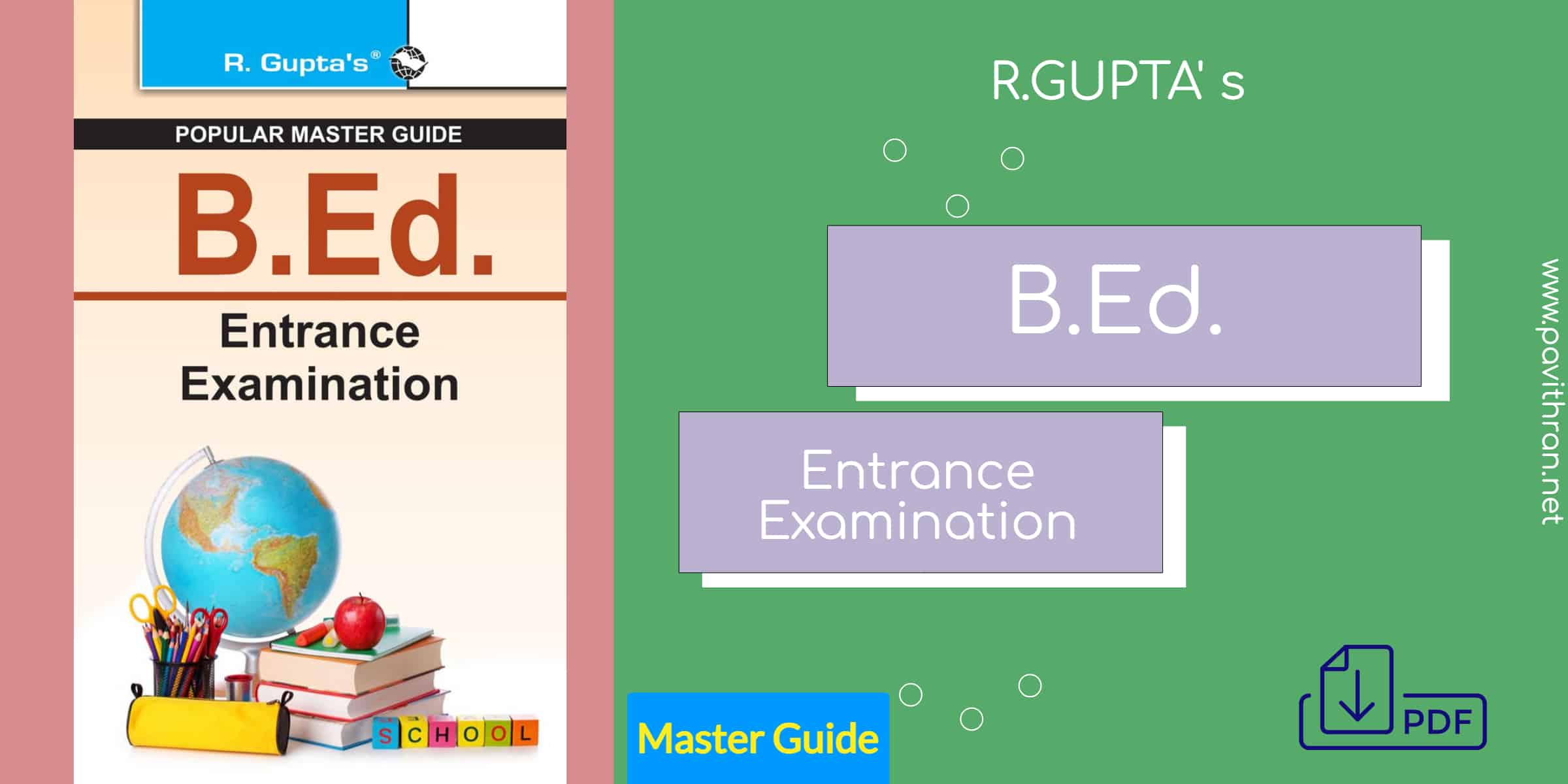 R Gupta B.Ed Master Guide Book PDF [2024 Edition] - Pavithran.Net