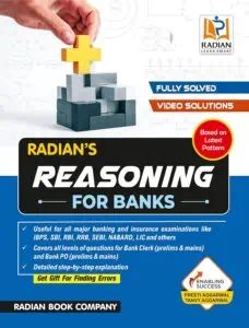 Radian Reasoning Book for Banking and Insurance Exam 2023 in English, Chapter wise MCQ Fully Solved Questions