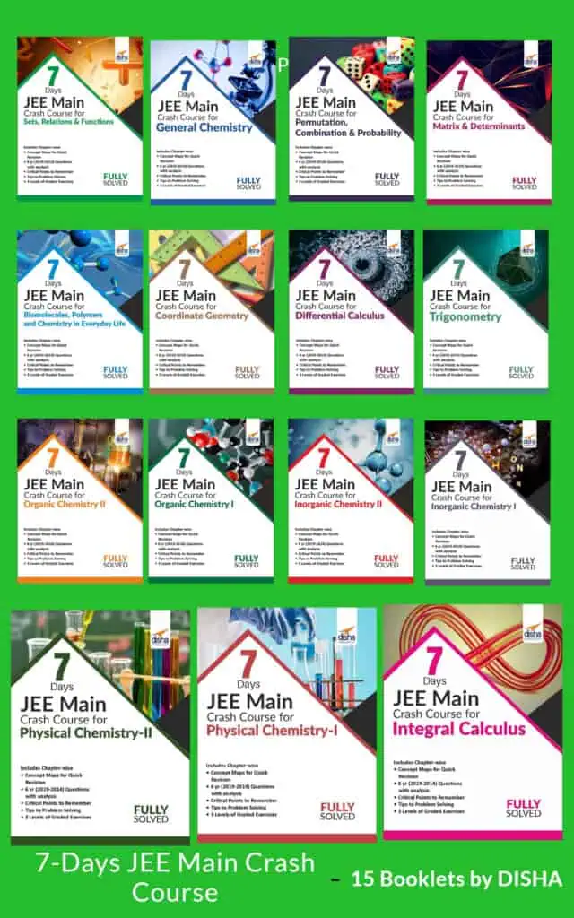 7 Days JEE Main & Advanced Crash Course by Disha PDF