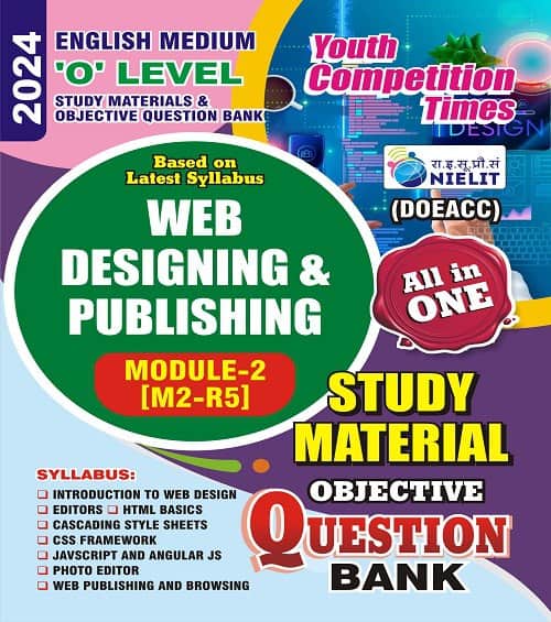 YCT 2024 ‘O level’ M2-R5 WEB DESIGNING & PUBLISHING PDF