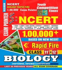 YCT NCERT Class 11 & 12 BIOLOGY Rapid Fire 1,00,000+ Exam Pointer [English Medium]