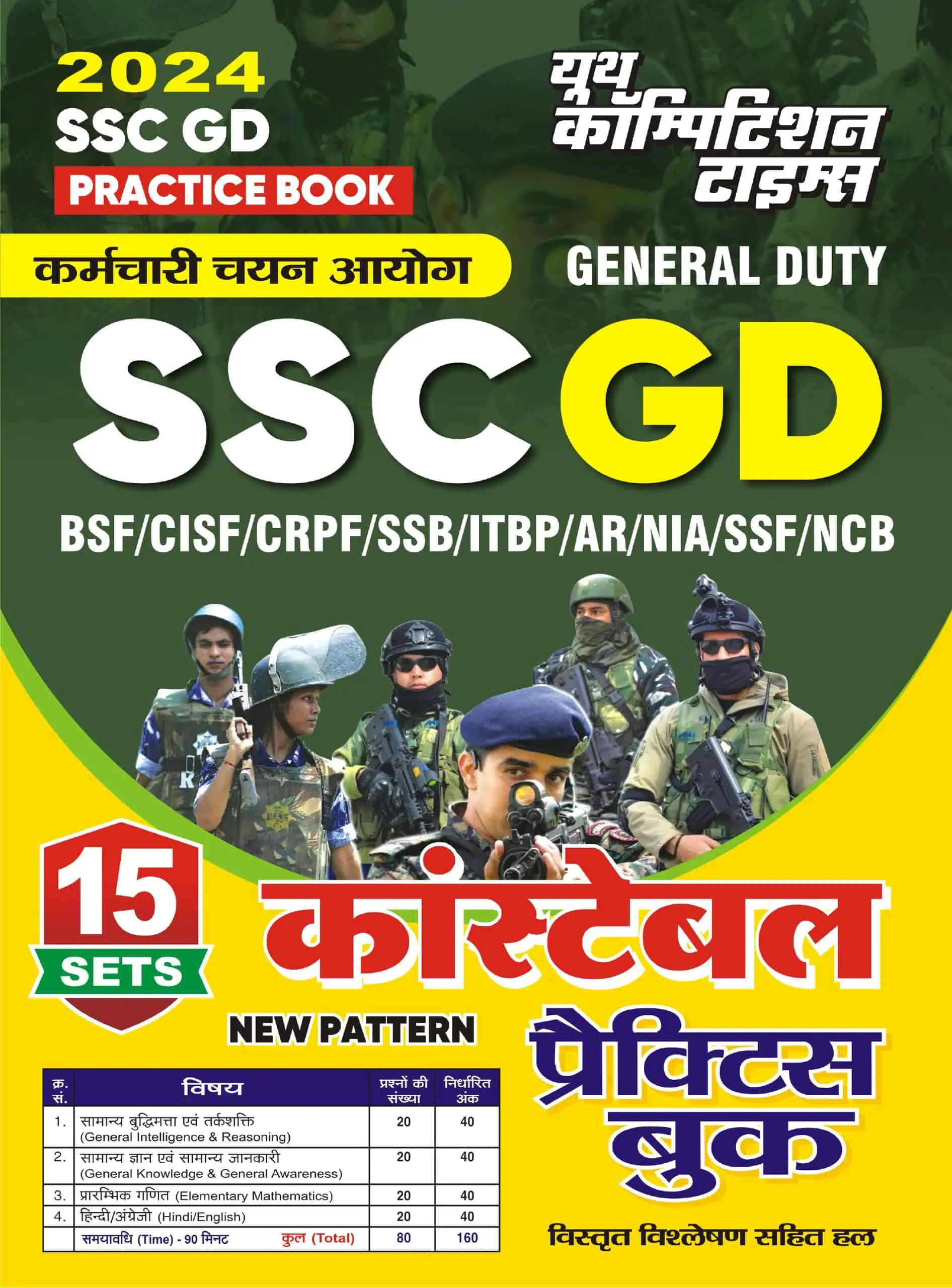 YCT SSC GD PRACTICE BOOK 2024 PDF [Hindi Medium]