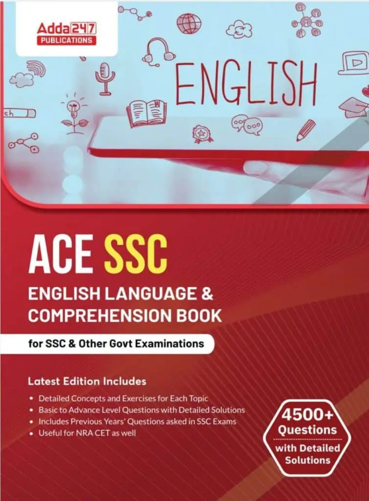 Ace SSC English Language & Comprehension - Adda247