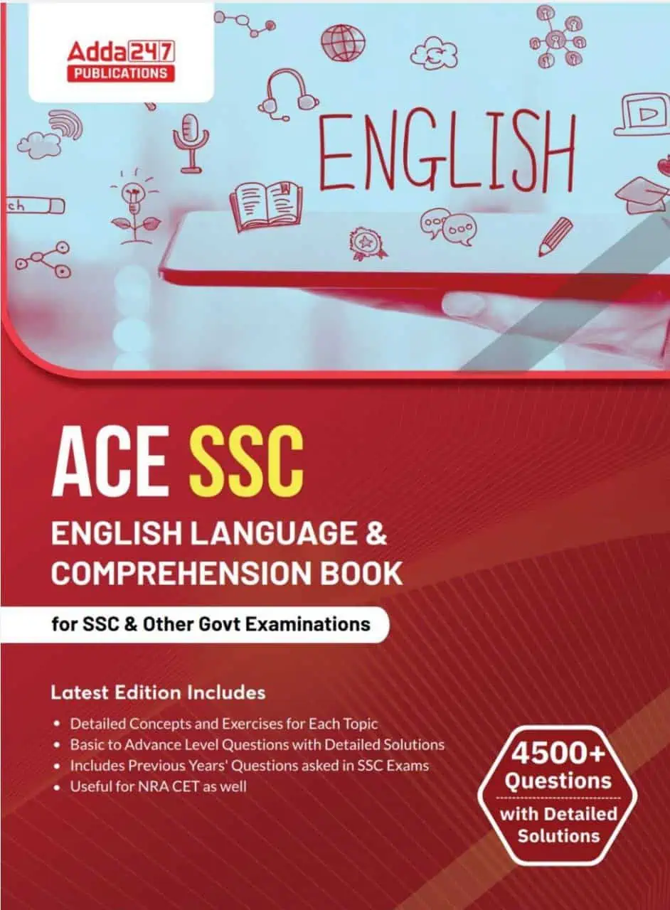 Ace SSC English – Adda247 PDF [2023 Edition]