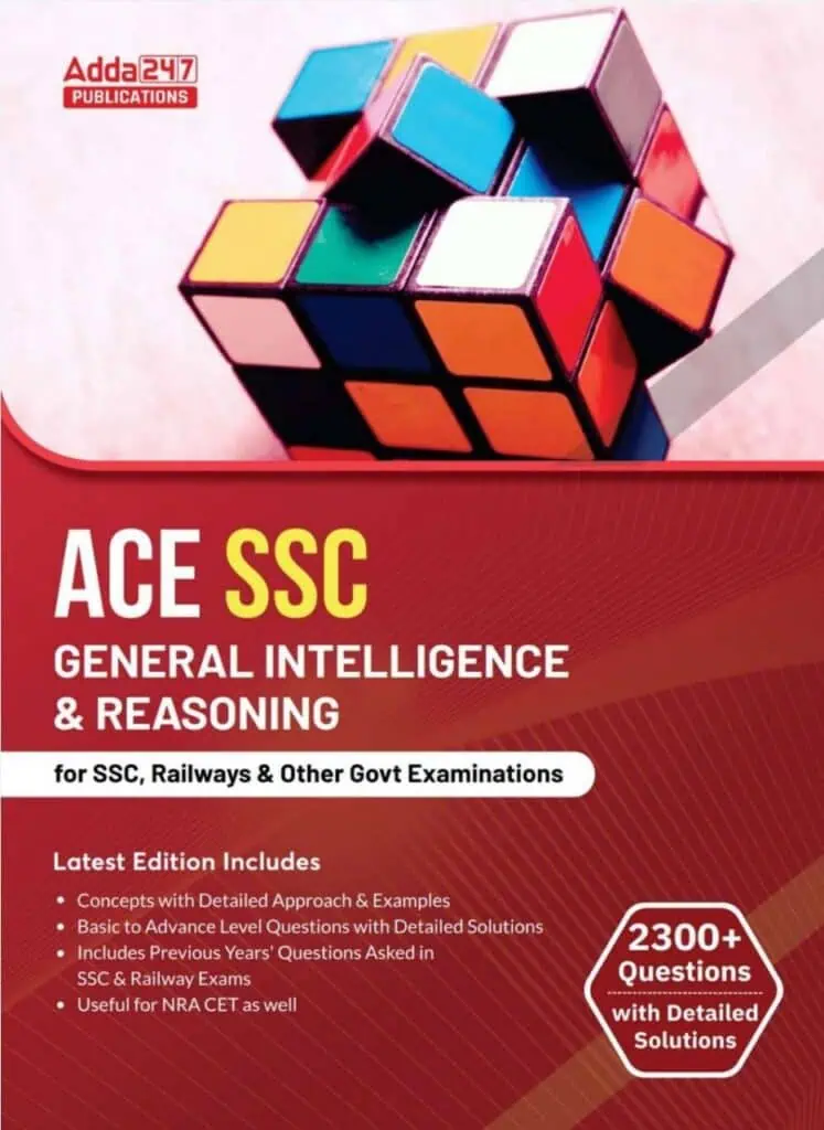 Ace SSC General Intelligence & Reasoning - Adda247