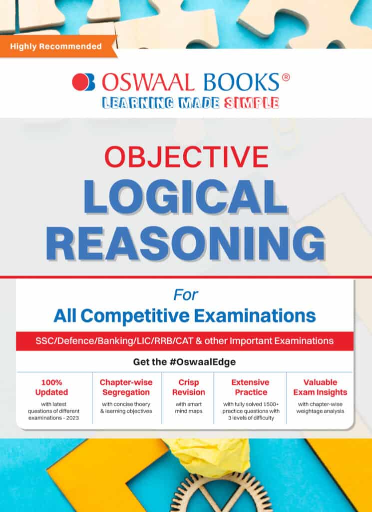 Oswaal Objective Logical Reasoning [2024 Edition]