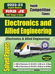 YCT Electronics & Allied Engineering 2022-23 RRB JE Previous Solved Papers [English Medium]