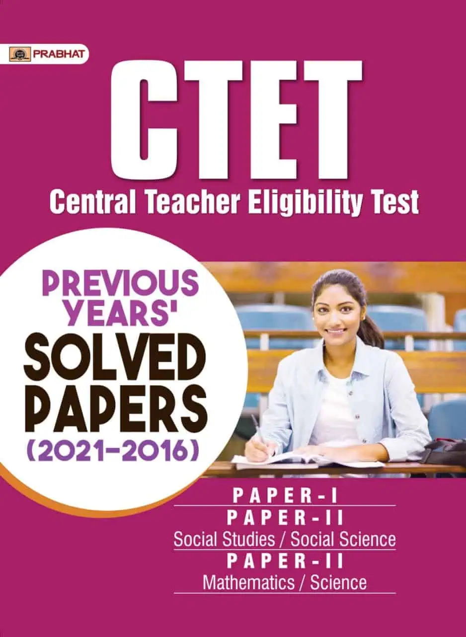 CTET Previous Year Solved Papers Paper 1 & 2 – Prabhat PDF