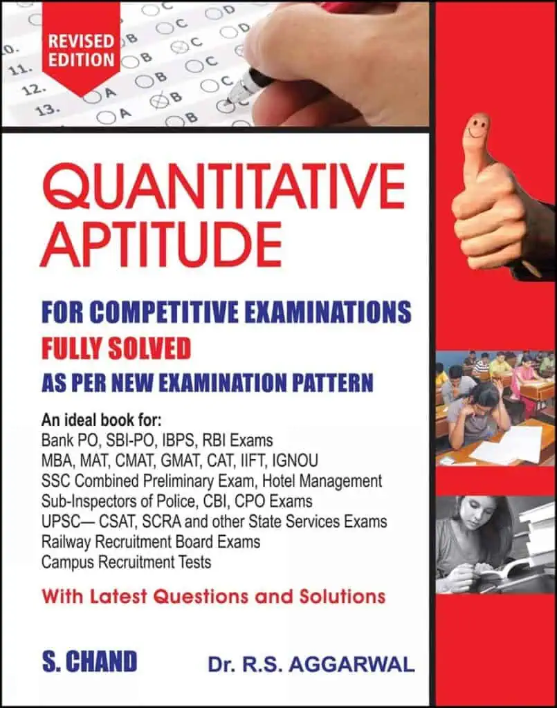 Quantitative Aptitude - RS Aggarwal by S.Chand [2017 Edition]