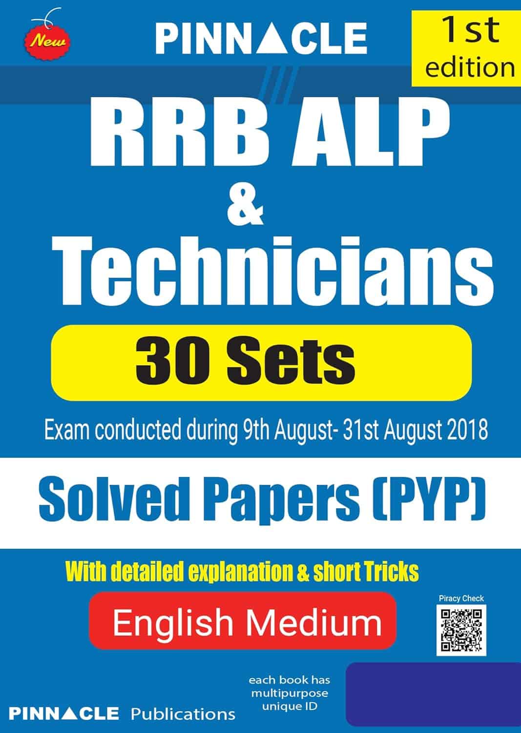 RRB ALP & Technicians 30 Sets PYQ Pinnacle PDF [English & Hindi]