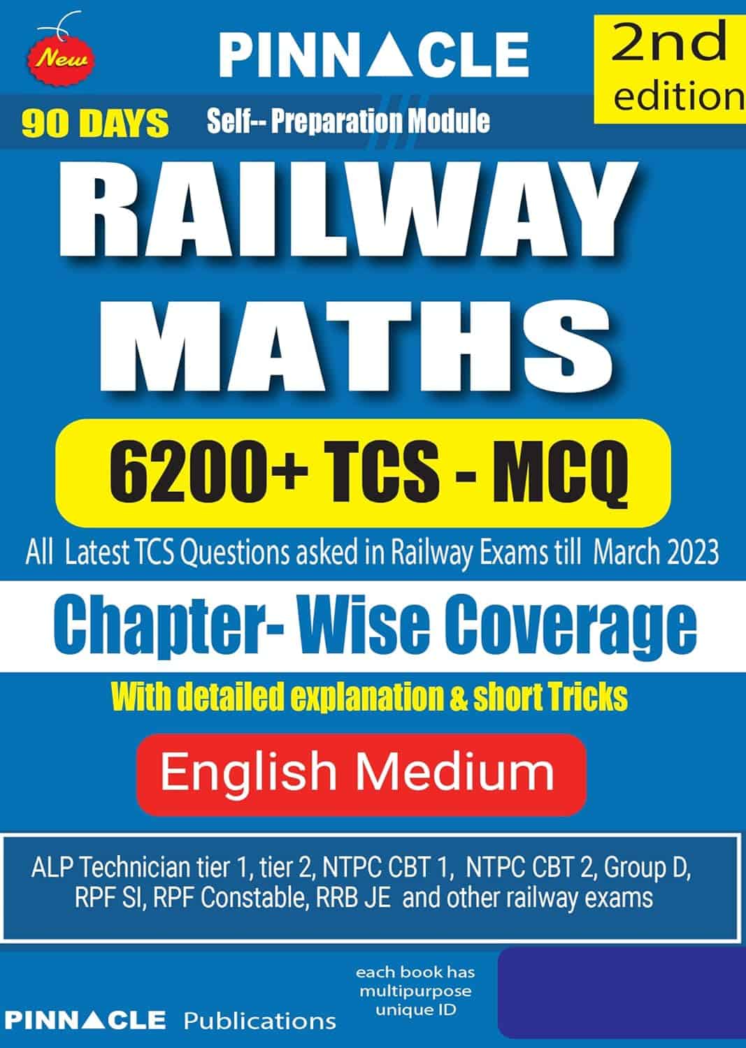 Railway Maths 6200 TCS MCQ PDF [English & Hindi] – Pinnacle