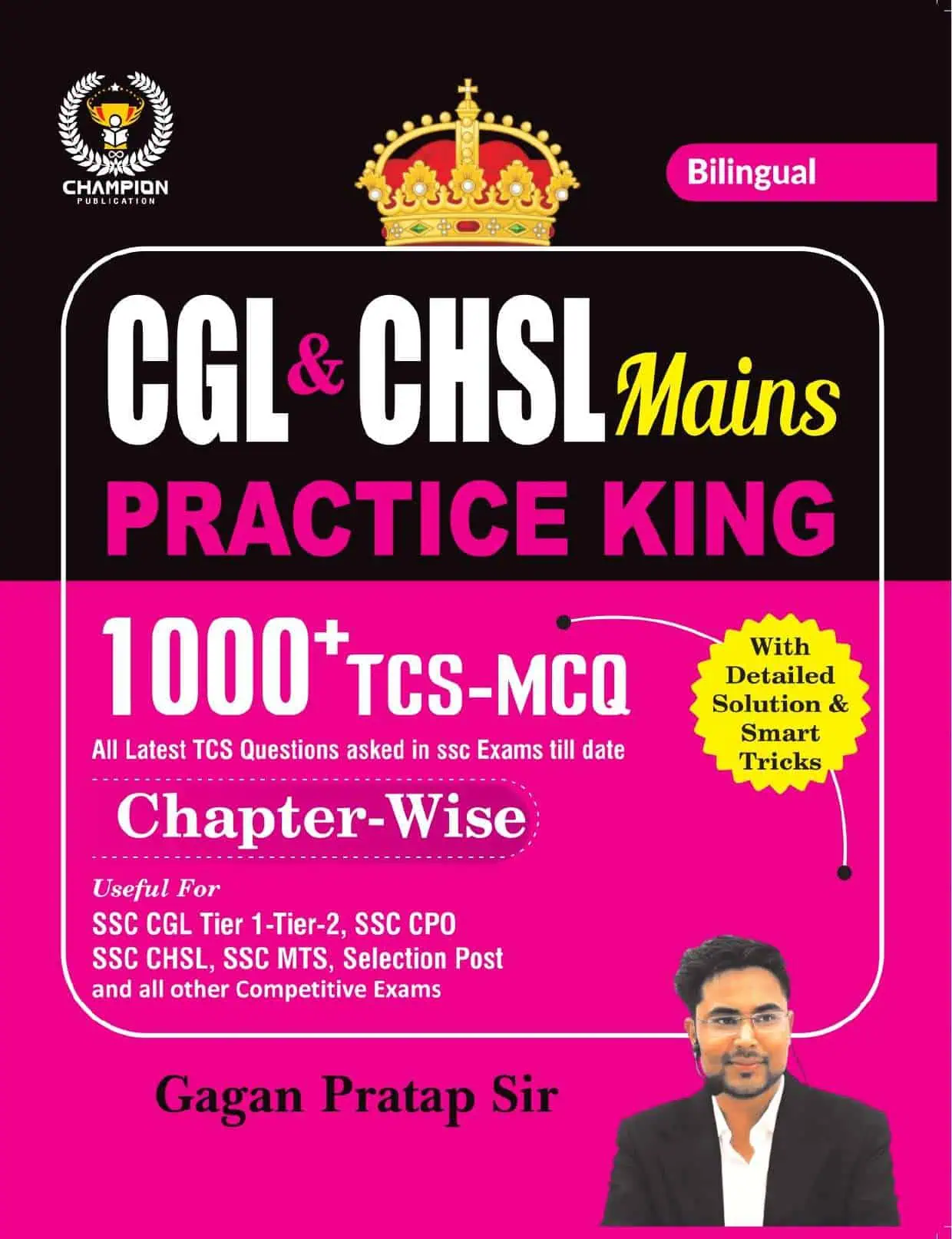 CGL & CHSL Mains Practice King by Gagan Pratap Sir [Bilingual] PDF