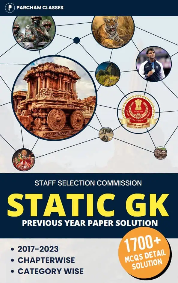 Static GK for SSC (1700+ MCQs with Solution) - Parcham Classes