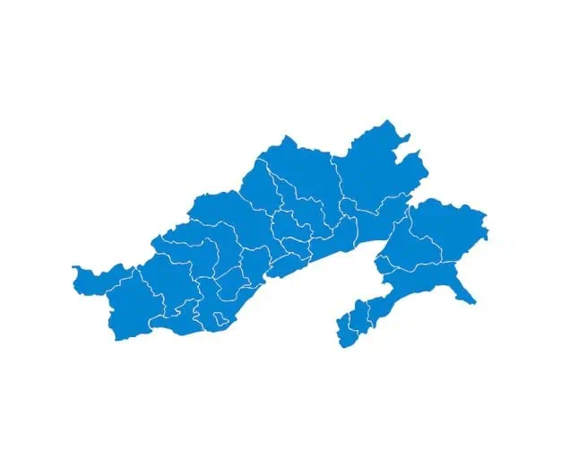 Arunachal Pradesh Map