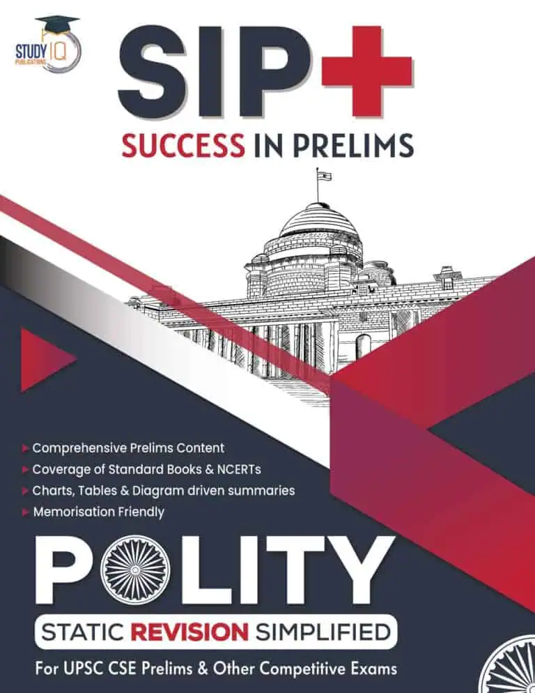 Indian Polity - Book of SIP [English Medium] by StudyIQ