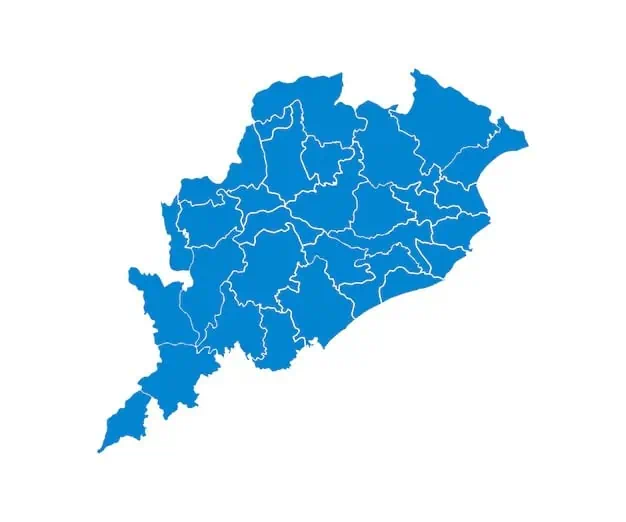 Odisha Map