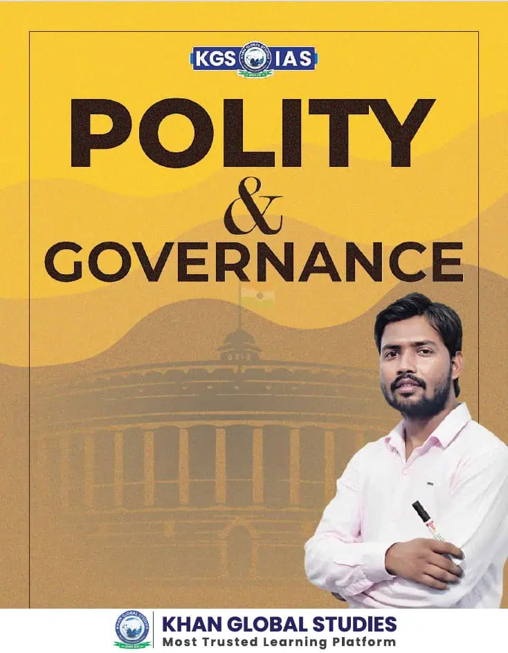 Polity & Governance Book by Khan Sir [English Medium] - KGSIAS