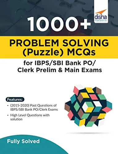 1000+ Problem Solving (Puzzle) MCQs - Disha Experts [2020]