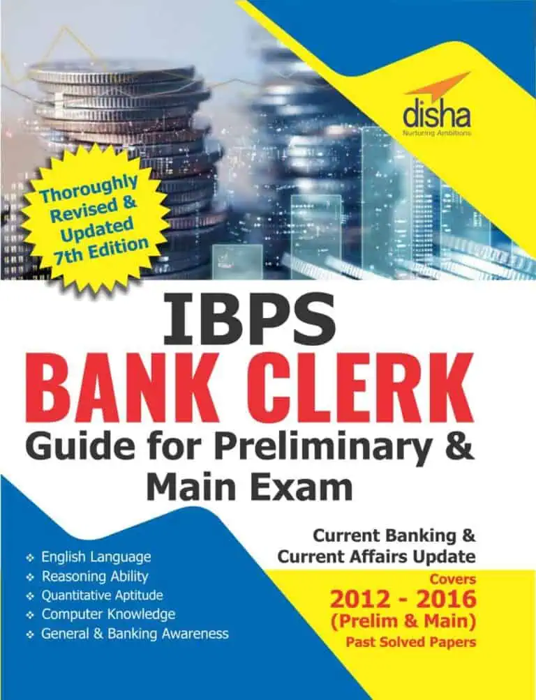 IBPS Clerk Guide for Preliminary & Main Exam - Disha Experts[7th Edition - 2019]