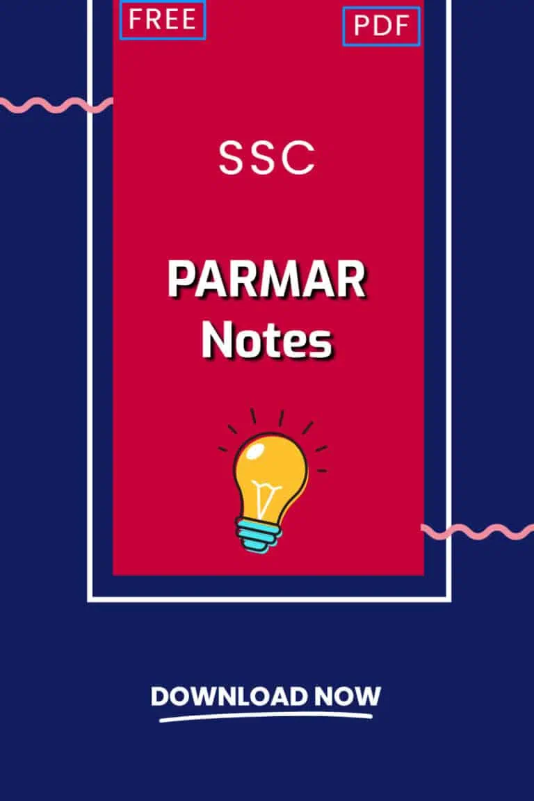 Parmar SSC Notes PDF for Free