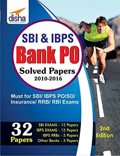 SBI & IBPS Bank PO Solved Papers - 32 papers - Disha Experts [2nd Edition-2017]