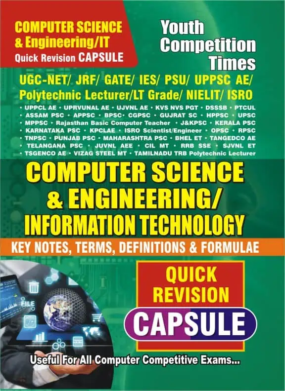 YCT 2024 Computer Science & Engineering-IT Quick Revision Capsule [English Medium]