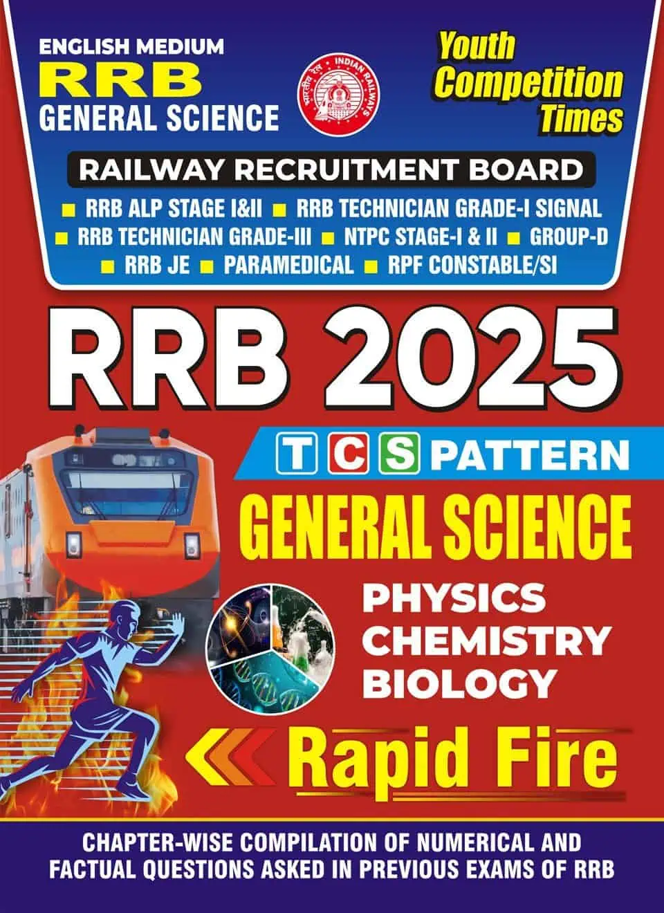 YCT 2025 RRB General Science Rapid Fire [English Medium]